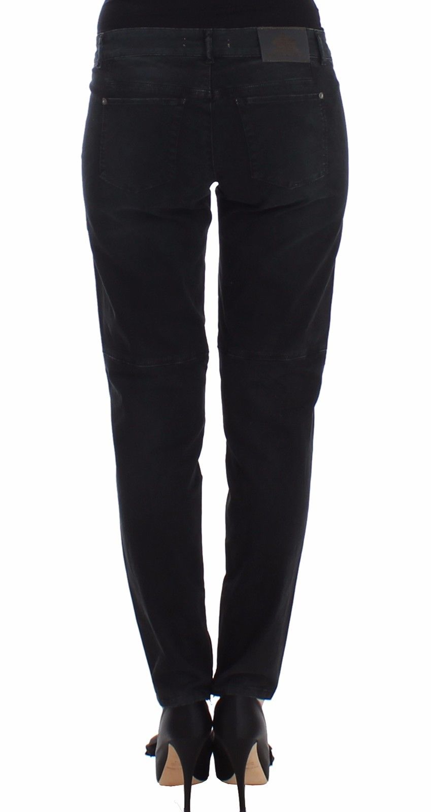 Blaue Slim Jeans Denim-Hosen Skinny Leg Straight