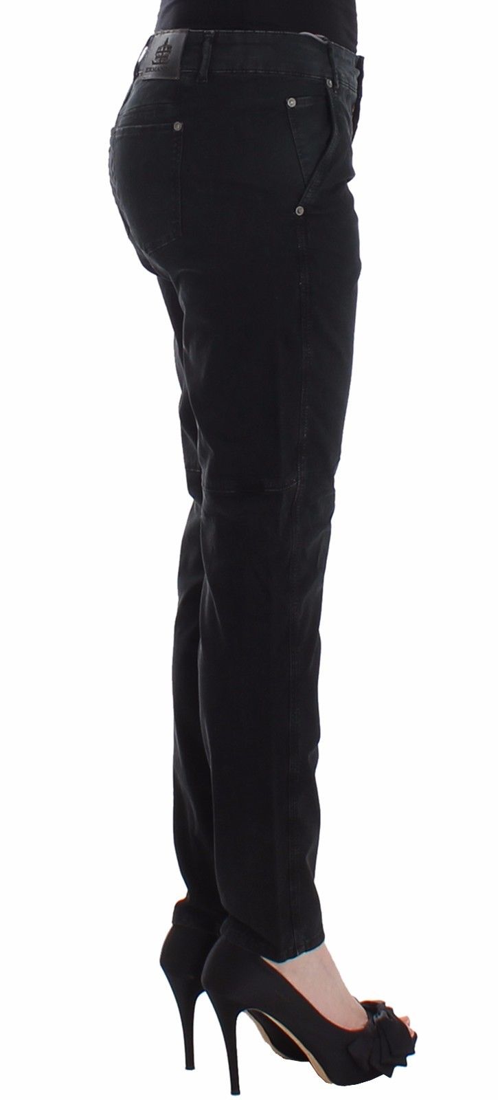 Blaue Slim Jeans Denim-Hosen Skinny Leg Straight