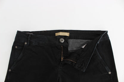 Blaue Slim Jeans Denim-Hosen Skinny Leg Straight