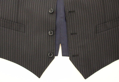 Graue Stretch-Weste für formelle Anlässe Gilet