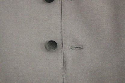 Schwarze Wolle Formal Dress Vest Gilet Weste