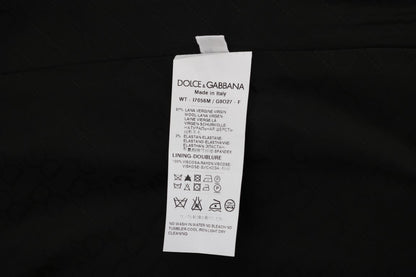 Schwarze STAFF Wool-Stretch-Weste