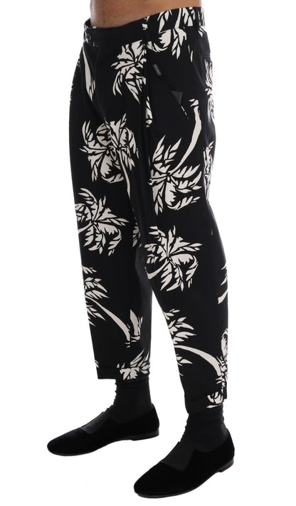 Black Tree Baumwoll-Stretch-Hose