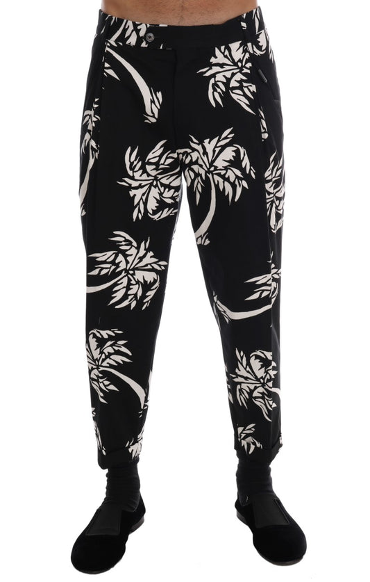 Black Tree Baumwoll-Stretch-Hose