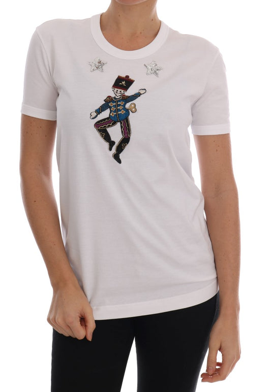 Weißes T-Shirt Märchen aus Baumwolle