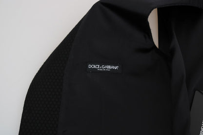 Schwarze Weste mit Polka-Dot-Muster