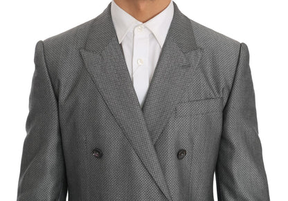 Schwarzer Stretch Crystal Bee Slim Fit Anzug