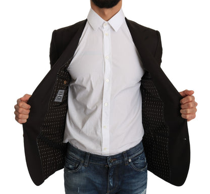 Braun Wolle SICILIA Jacke Mantel Blazer