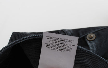 Blaue Baumwoll Stretch Baggy Relax Jeans