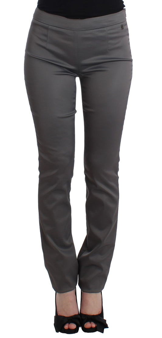 Graue Slim Fit Hose