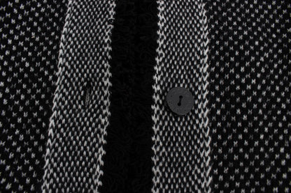 Graue Strickjacke aus Kaschmir
