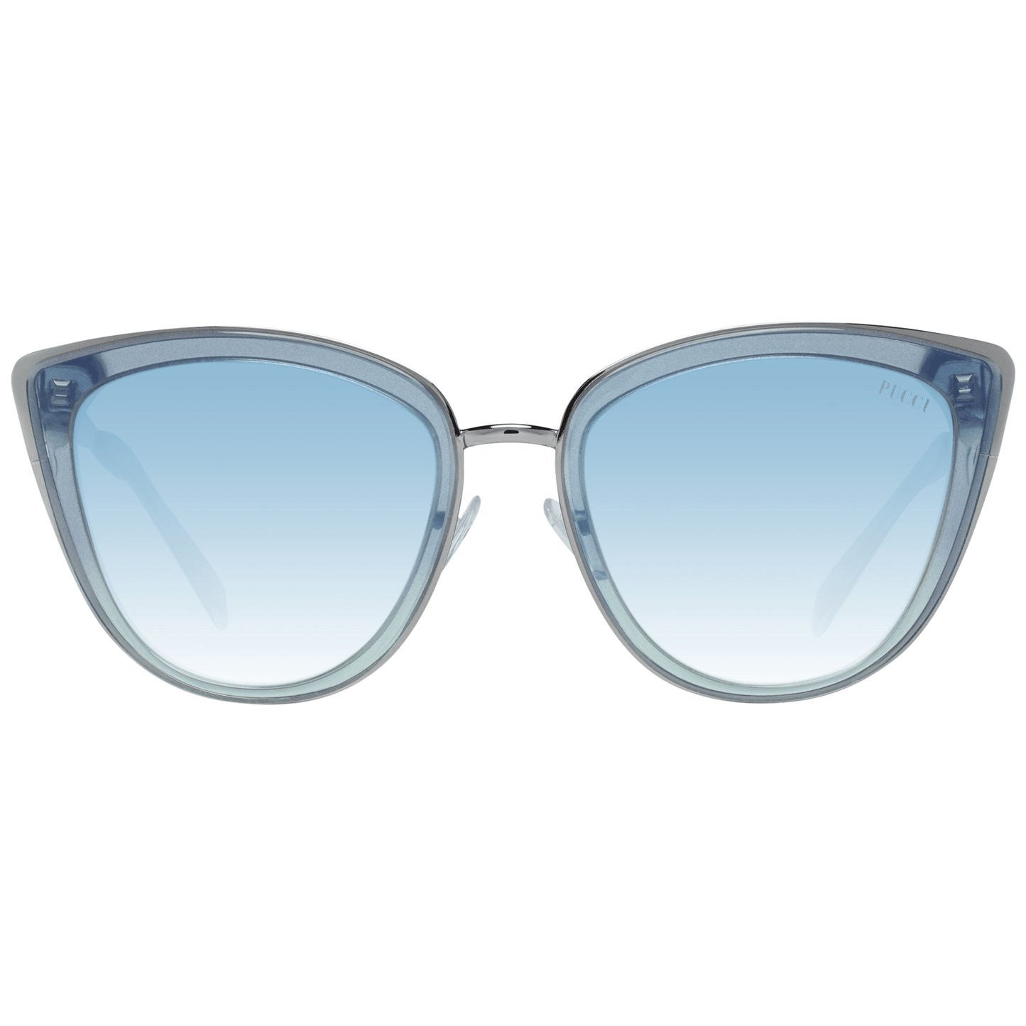Blaue Frauen Sonnenbrille