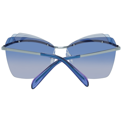 Silberne Frauen-Sonnenbrille
