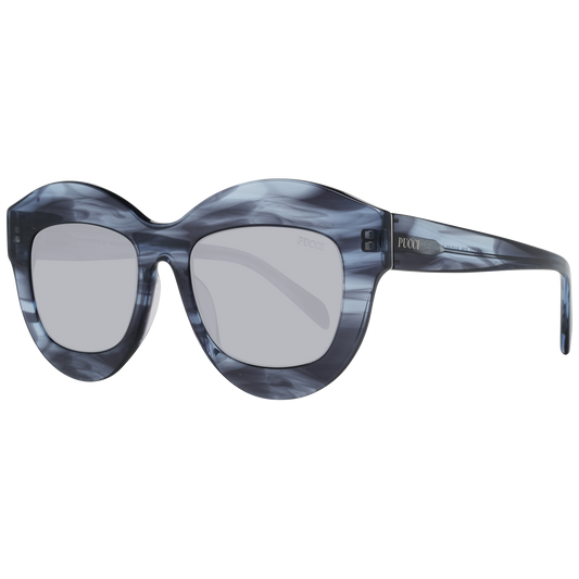 Blaue Frauen Sonnenbrille