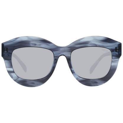 Blaue Frauen Sonnenbrille