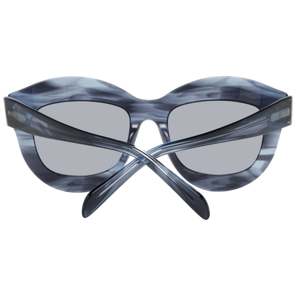 Blaue Frauen Sonnenbrille