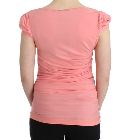 Rosa Baumwolltop