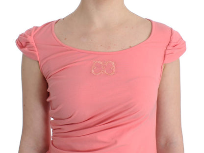 Rosa Baumwolltop