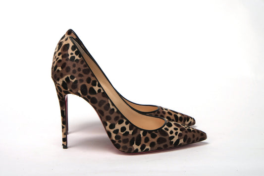 Multi/Schwarz Leopard Kate 100 Pony Absatz
