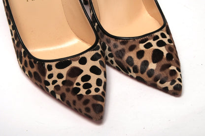 Multi/Schwarz Leopard Kate 100 Pony Absatz