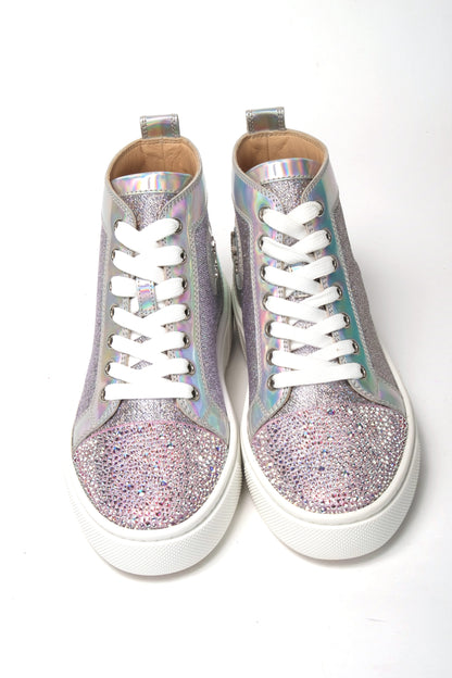 Ab/Silber Super Lou Strass Fla Sneakers
