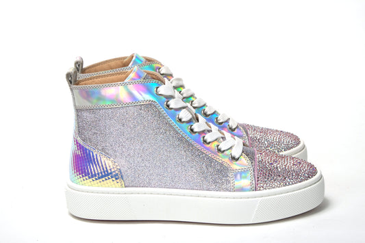 Ab/Silber Super Lou Strass Fla Sneakers