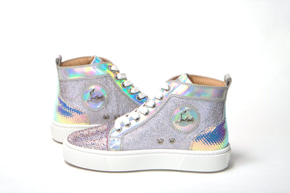 Ab/Silber Super Lou Strass Fla Sneakers