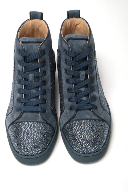 Blaue Louis Junior Spikes Sneaker Schuhe