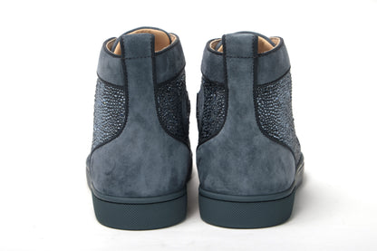 Blaue Louis Junior Spikes Sneaker Schuhe