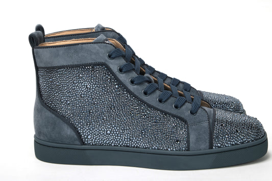 Blaue Louis Junior Spikes Sneaker Schuhe