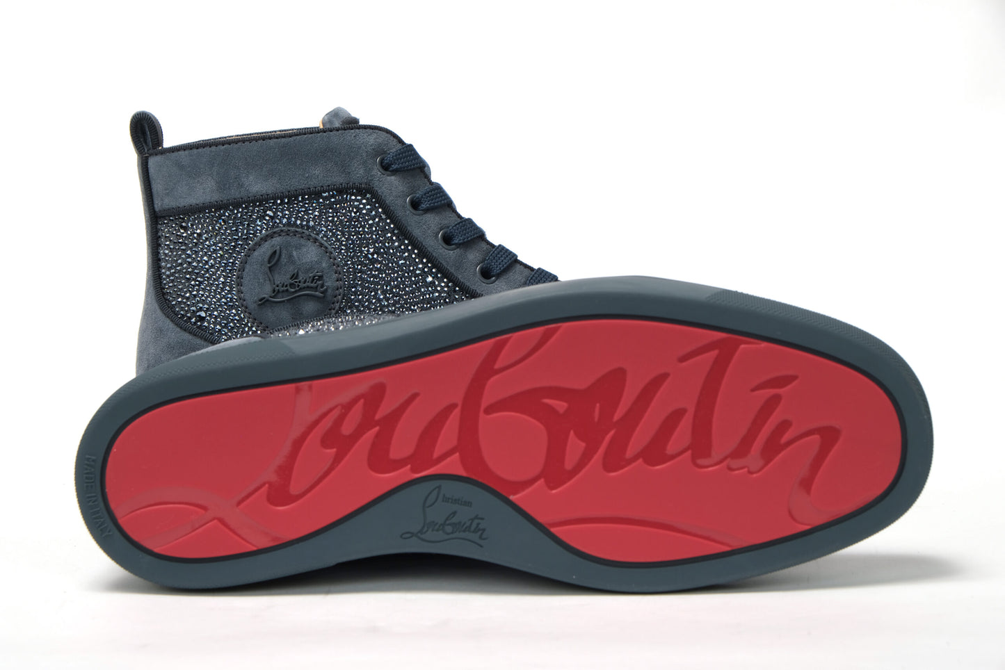 Blaue Louis Junior Spikes Sneaker Schuhe