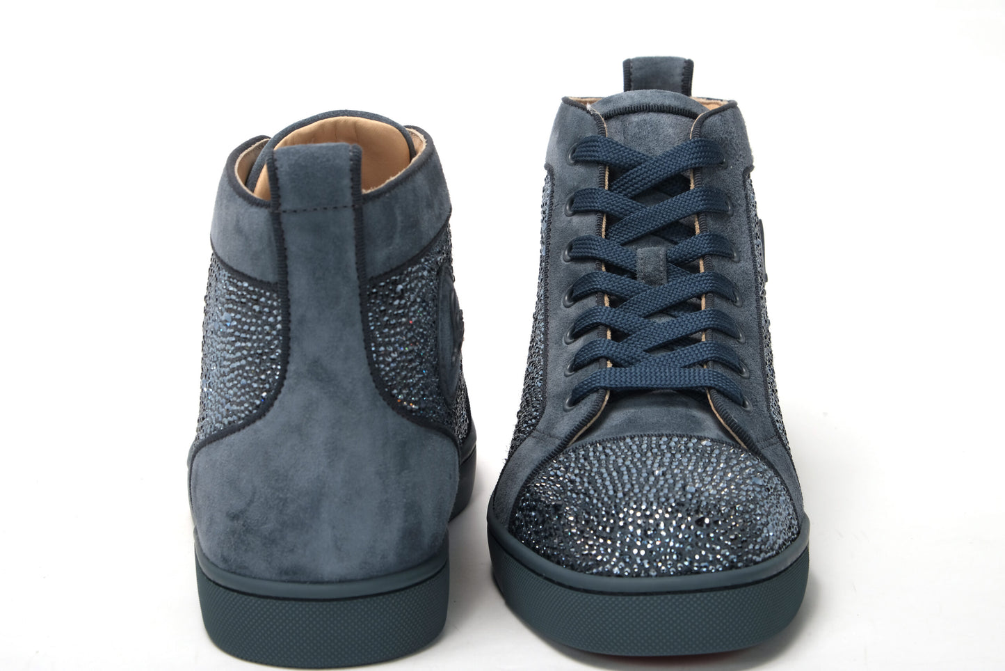 Blaue Louis Junior Spikes Sneaker Schuhe