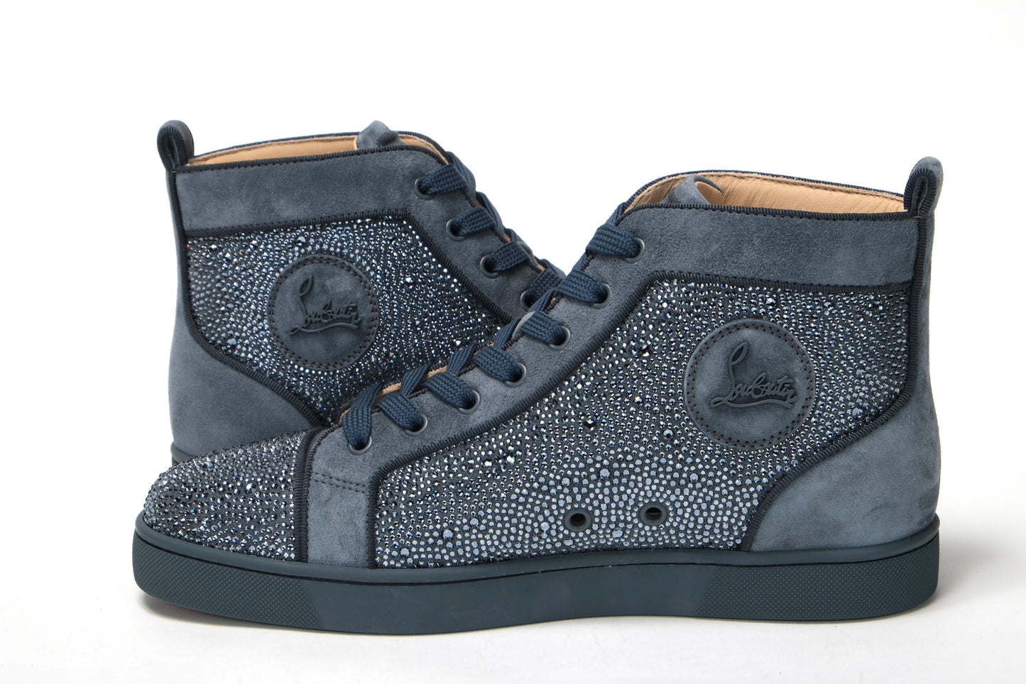 Blaue Louis Junior Spikes Sneaker Schuhe
