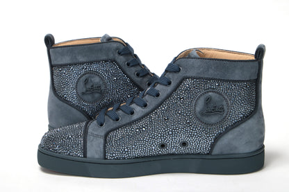 Blaue Louis Junior Spikes Sneaker Schuhe