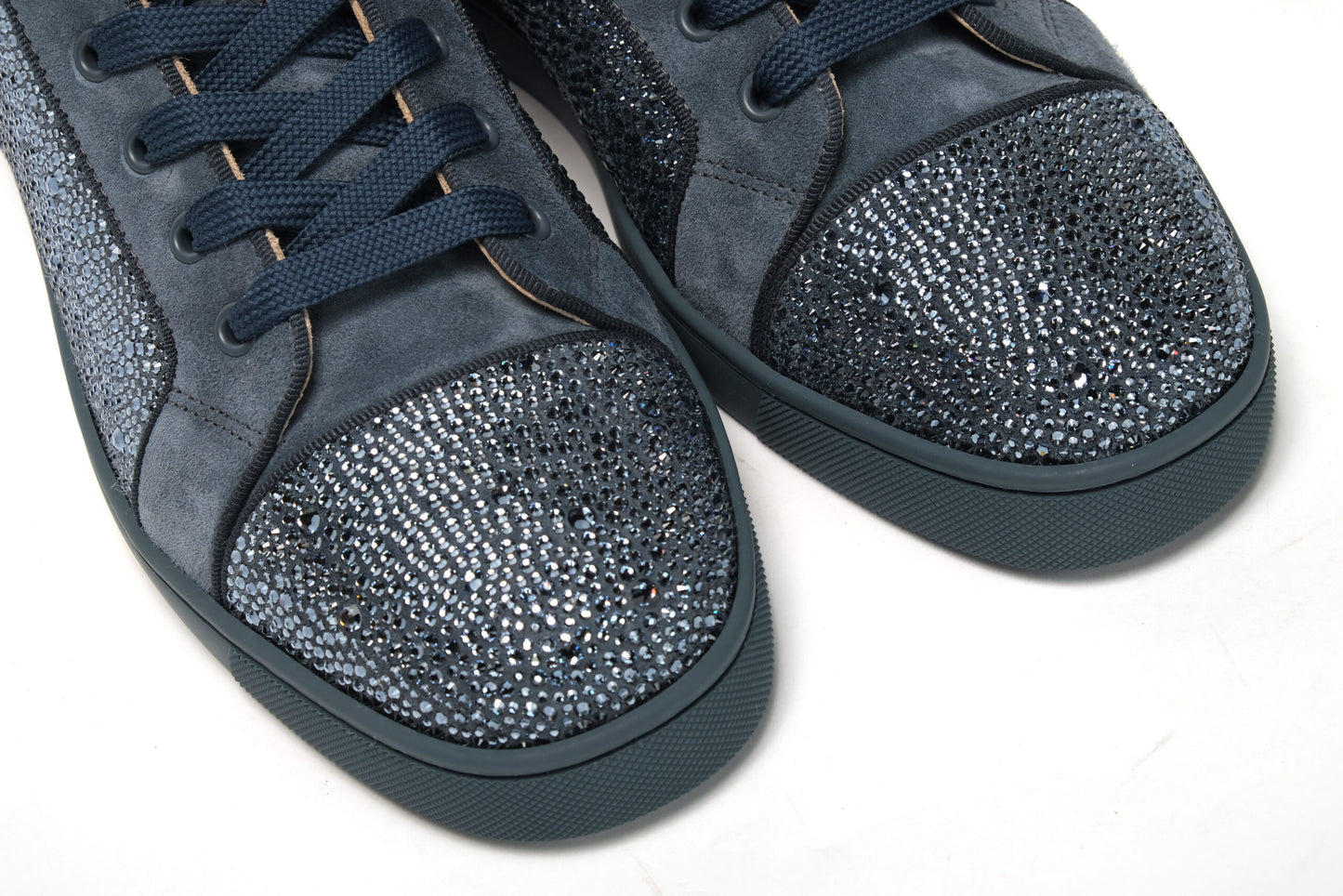 Blaue Louis Junior Spikes Sneaker Schuhe