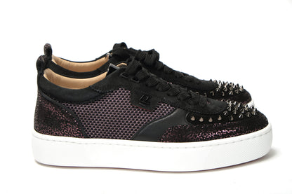 Version Schwarz Happy Rui Spikes Flache Schuhe