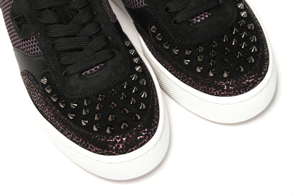 Version Schwarz Happy Rui Spikes Flache Schuhe