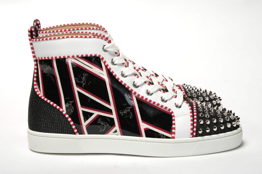 Multicolor Version Lou Spikes Orlato Flache Schuhe
