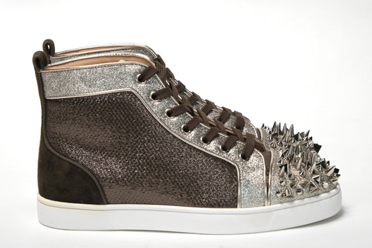 Silber/Sv Lou Pik Orlato Flache Schuhe