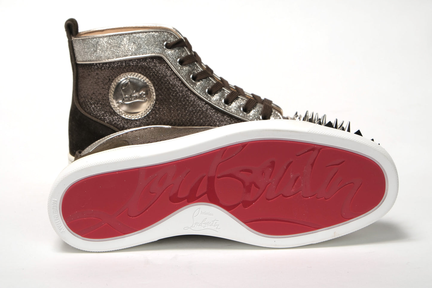 Silber/Sv Lou Pik Orlato Flache Schuhe
