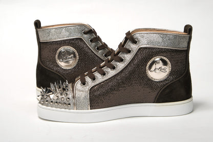 Silber/Sv Lou Pik Orlato Flache Schuhe