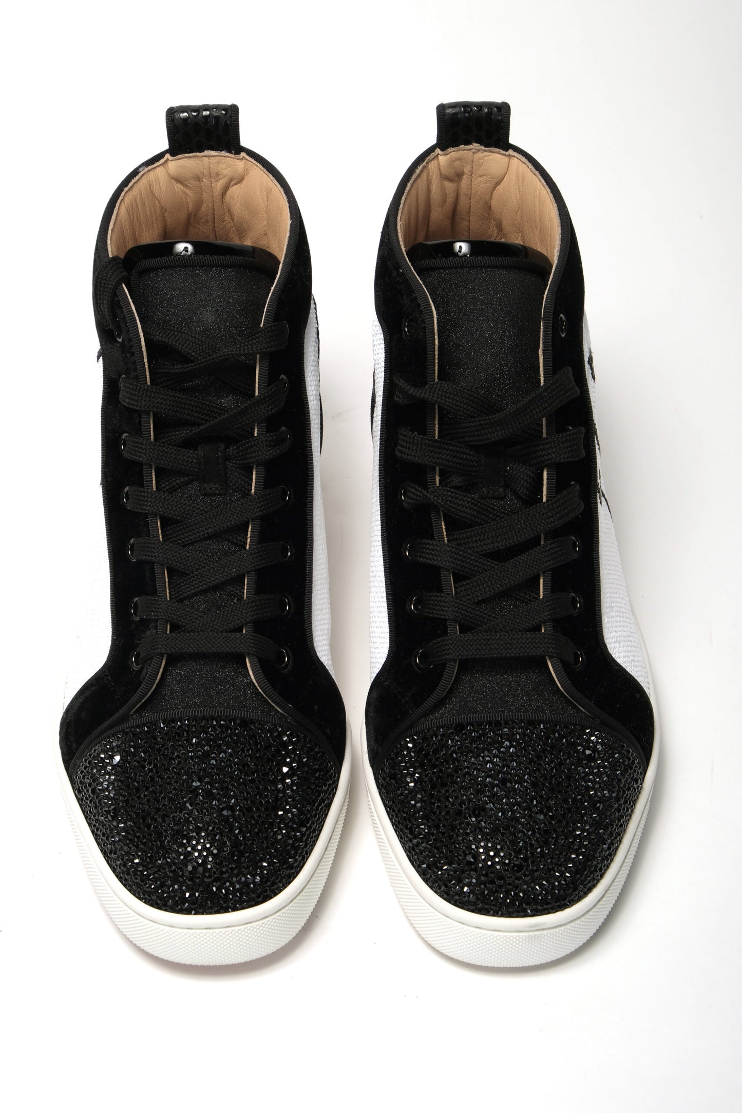 Weiß/Schwarz Version Dedilouis Flache Schuhe