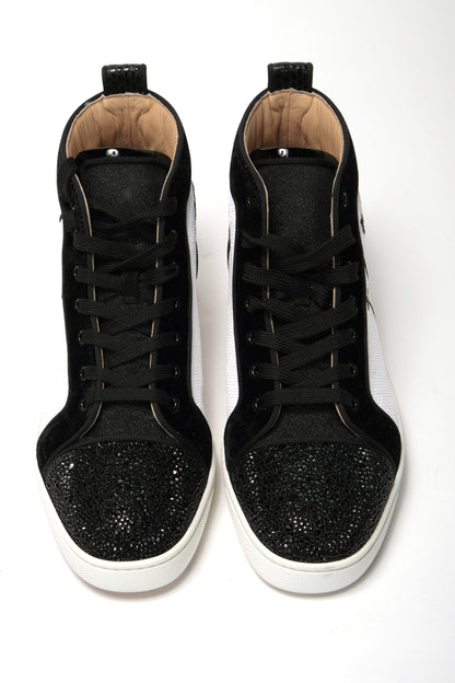 Weiß/Schwarz Version Dedilouis Flache Schuhe