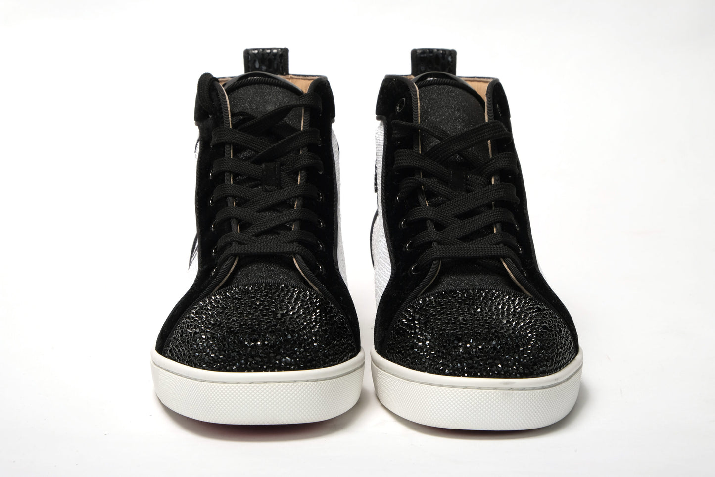 Weiß/Schwarz Version Dedilouis Flache Schuhe