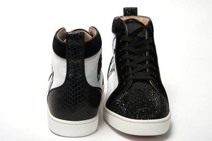 Weiß/Schwarz Version Dedilouis Flache Schuhe