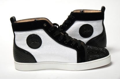 Weiß/Schwarz Version Dedilouis Flache Schuhe