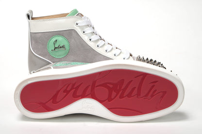 Multicolor Version Marine Lou Spikes Flache Schuhe