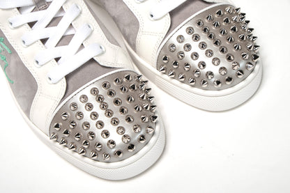 Multicolor Version Marine Lou Spikes Flache Schuhe