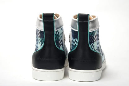 Multicolor Version Lou Spikes Orlato Flache Schuhe