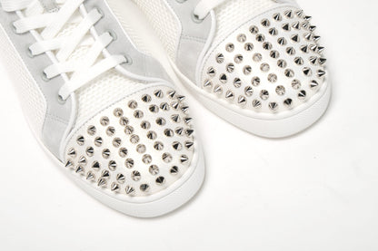 Bianco Version Lou Spikes Orlato Flache Schuhe
